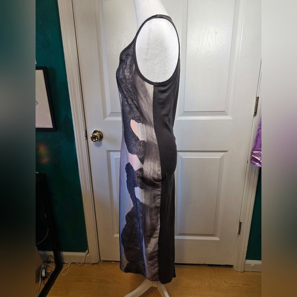 Funktional Abstract Print Sleeveless Midi Dress Size S - Picture 4 of 9